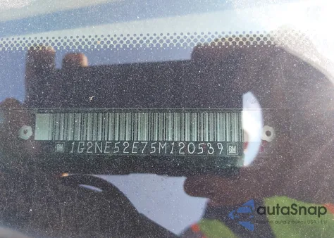 2005 Pontiac Grand Am Se z USA, uszkodzony, nr VIN 1G2NE52E75M120539